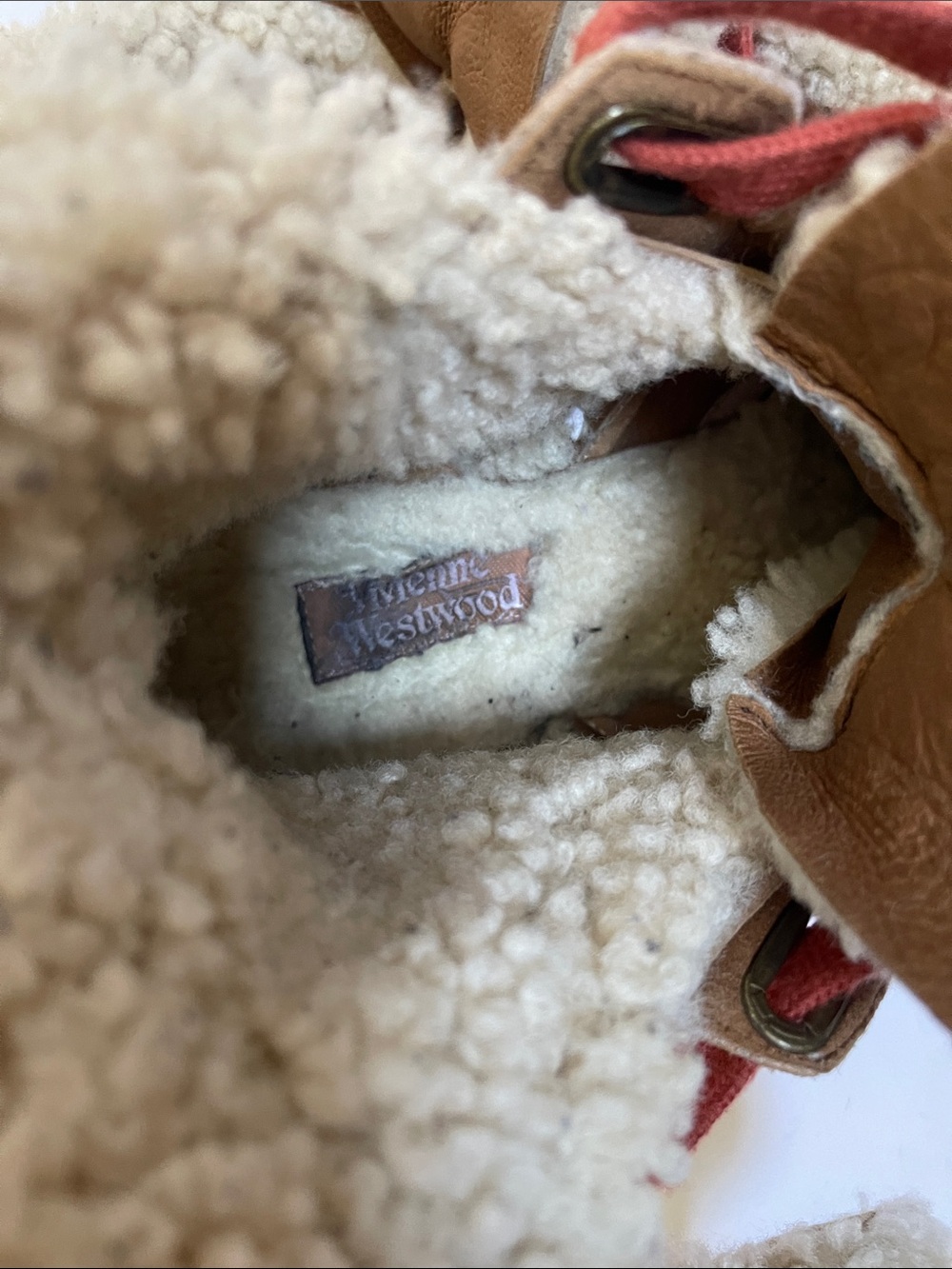 Vivienne Westwood 3 Tongue Shearling Trainer Sneakers AW16 US 7 - Picture 11 of 15